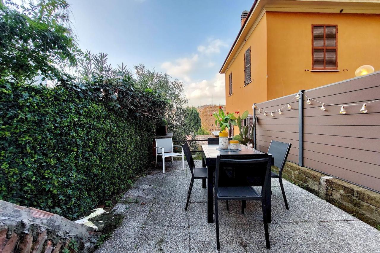 4Bnb - Cozy Vatican Loft With Terrace Róma Kültér fotó